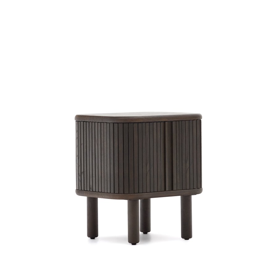 KAVE HOME Mailen nattbord, m. 2 skyvedrer - mrk ask finer (50x55)