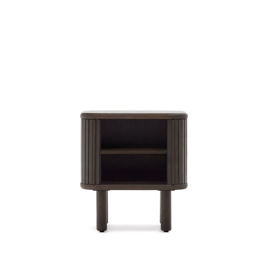 KAVE HOME Mailen nattbord, m. 2 skyvedrer - mrk ask finer (50x55)