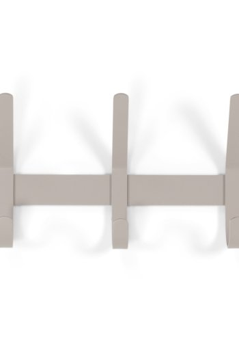 SPINDER DESIGN Dexter 3 knagerkke, m. 3 knager - silky taupe stl