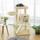 FEANDREA Kradsetr�, Kattet�rn, Bredere S�de til Store Katte, Beige PCT51M