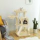 FEANDREA Kradsetr�, Kattet�rn, Bredere S�de til Store Katte, Beige PCT51M