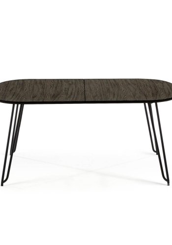 KAVE HOME Milian spisebord, m. 2 ekstra brett - asketre finish tre (140(220)x90)