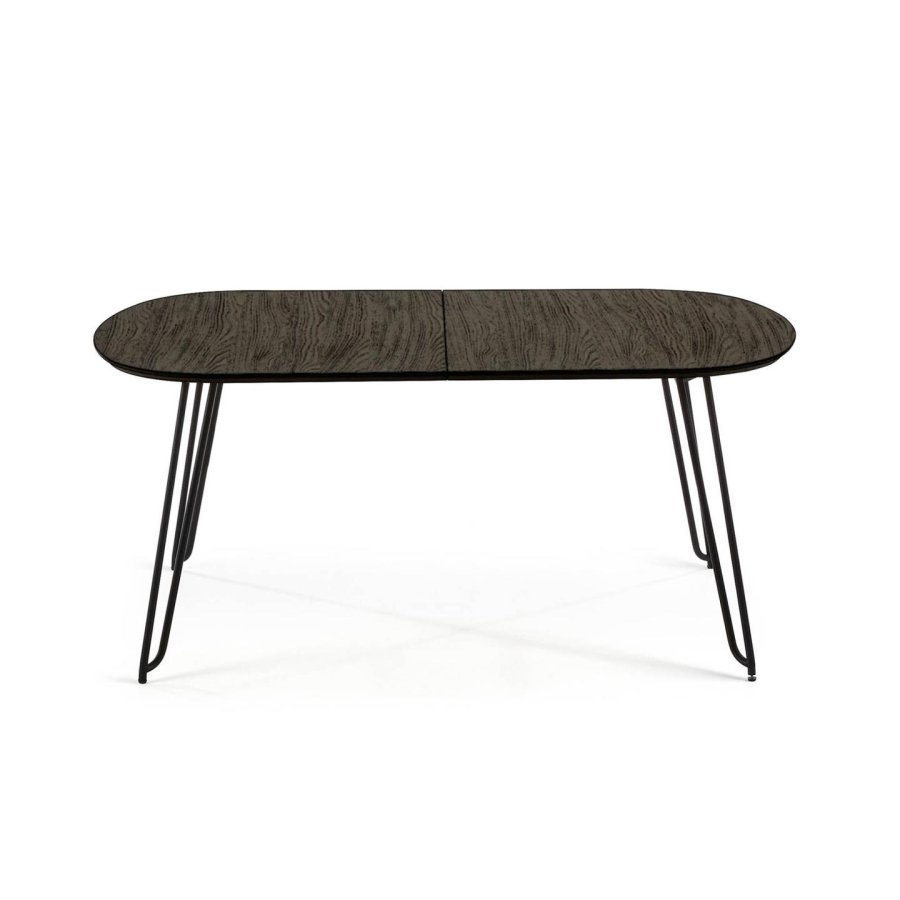 KAVE HOME Milian spisebord, m. 2 ekstra brett - asketre finish tre (140(220)x90)