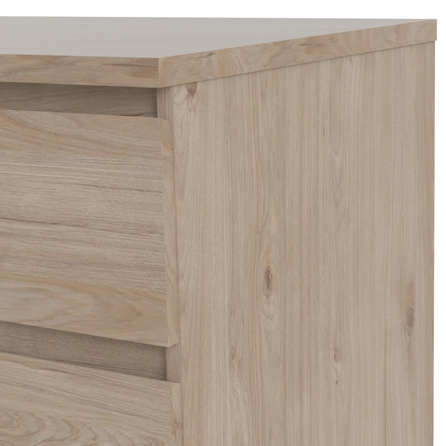 TVILUM Naia Kommode 5 skuffer - ParcelJackson Hickory