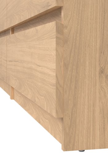 TVILUM Naia Dobbelt kommode 6 skuffer - ParcelJackson Hickory