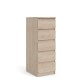 TVILUM Naia Kommode, m. 5 skuffer - Jackson Hickory natur spnplade
