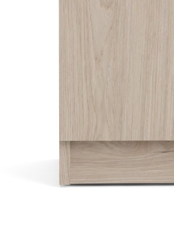 TVILUM Naia Sideboard, mit 2 Türen und 1 Schublade - Jackson Hickory Naturspanplatte