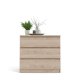 TVILUM Naia Kommode, m. 3 skuffer - Jackson Hickory natur spnplade