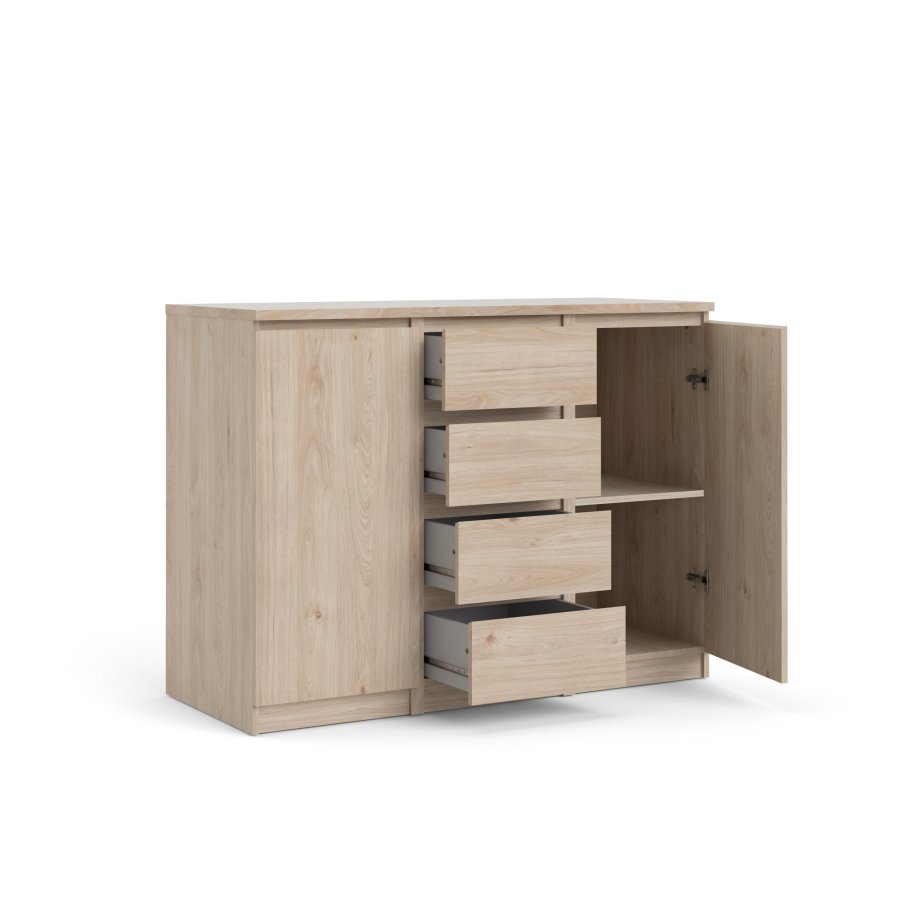 TVILUM Naia Sideboard – ParcelJackson Hickory