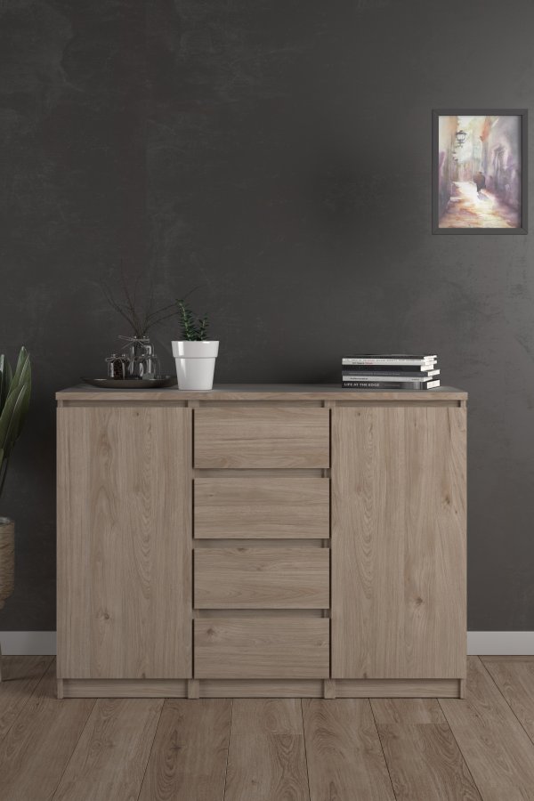 TVILUM Naia Sideboard – ParcelJackson Hickory