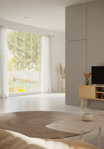 KOCOT Toronto kommode, m. 3 drer og 3 hyller - naturlig bketre