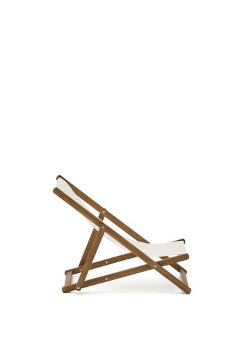 KAVE HOME Adredna beige sammenleggbar hengekye for barn laget av FSC 100 % heltre akasie