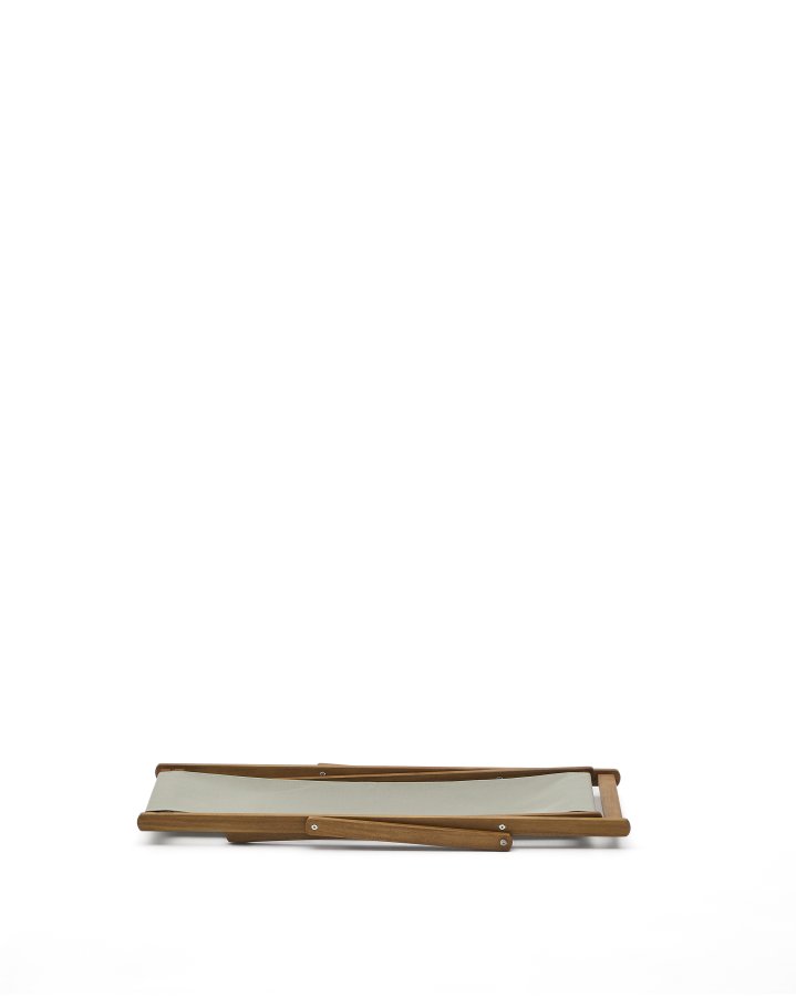 KAVE HOME Adredna grnn sammenleggbar hengekye for barn laget av FSC 100 % heltre akasie