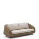 KAVE HOME Meria 3-pers. havesofa, m. hynder - syntetisk rattan og akacietr� (B:208)