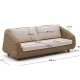 KAVE HOME Meria 3-pers. havesofa, m. hynder - syntetisk rattan og akacietr� (B:208)