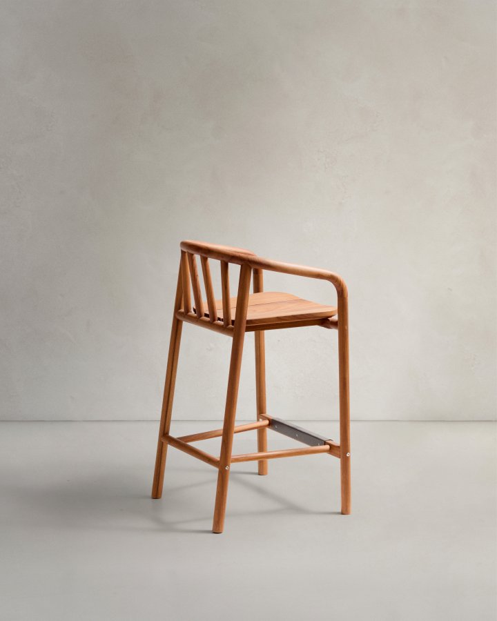 KAVE HOME Turqueta utekrakk laget av FSC 100 % heltre teak, hyde 65 cm