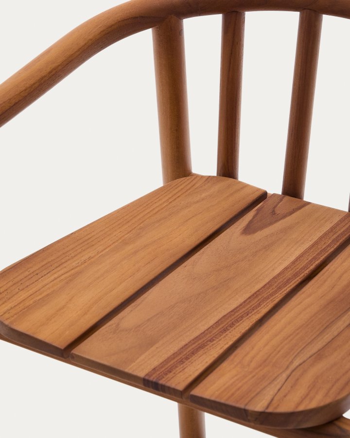 KAVE HOME Turqueta utekrakk laget av FSC 100 % heltre teak, hyde 65 cm