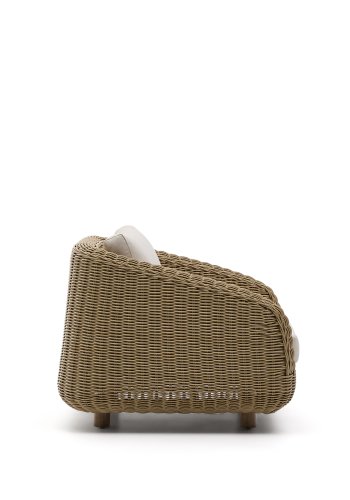 KAVE HOME Meria lenestol i syntetisk rotting med ben i FSC 100 % heltre akasie