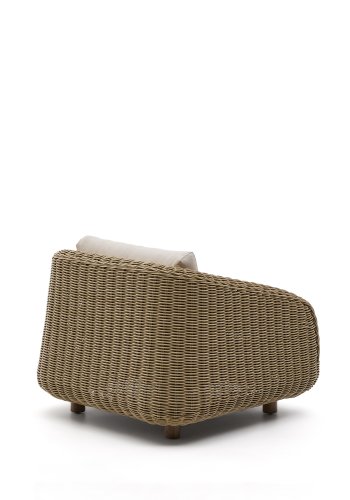 KAVE HOME Meria lenestol i syntetisk rotting med ben i FSC 100 % heltre akasie