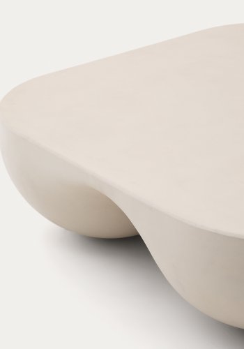 KAVE HOME Colba utendrs salongbord, firkantet - gr polystone (100x100)