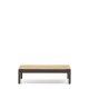  KAVE HOME Sorell salongbord i grnn aluminium og teak 57 x 91 cm FSC 100%