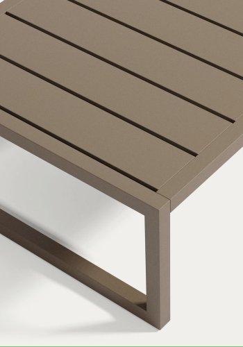 KAVE HOME Comova havebord, rektangulr - grn aluminium (60x114)