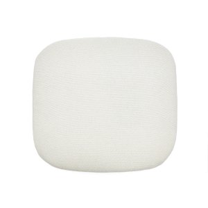 KAVE HOME Joncols stolehynde, rektangulr - beige stof (43x41)