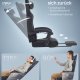 SONGMICS Gamingstol, Kontorstol, Skrivebordsstol, Ergonomisk Gamingstol, S�dehynde med fjedre, Fodst�tte, Arml�n med synkron mekanisme, Bl�ksort OBG079B01