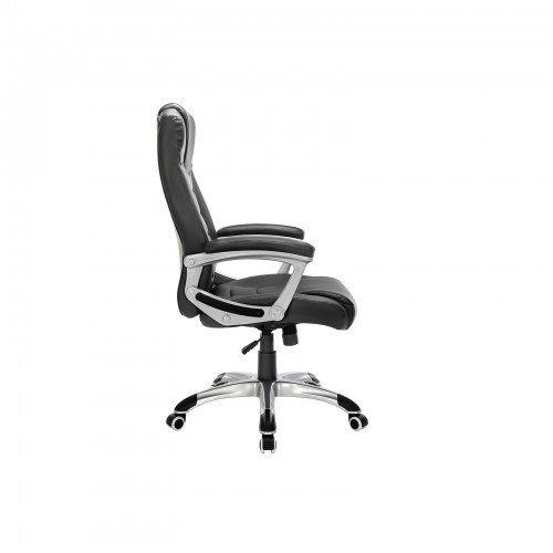 SONGMICS OBG21B - Silla de Oficina, Color Negro