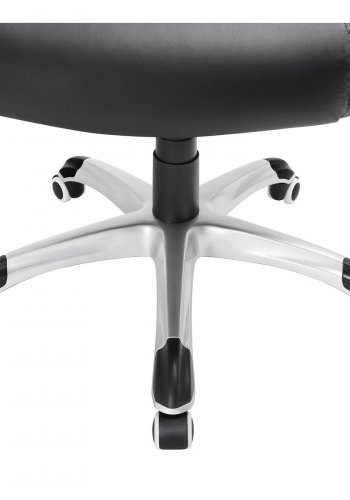 SONGMICS OBG21B - Silla de Oficina, Color Negro