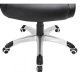 SONGMICS OBG21B - Silla de Oficina, Color Negro