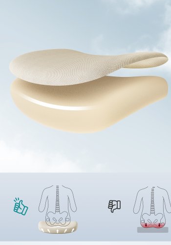 SONGMICS OBN088K01 Kontorsstol, Skrivbordsstol, Ergonomiskt ryggst&ouml;d, H&ouml;jdjusterbart, Hopf&auml;llbara armst&ouml;d, Snurrstol med nackst&ouml;d, Maximal belastning 150 kg, Cappuccino Beige