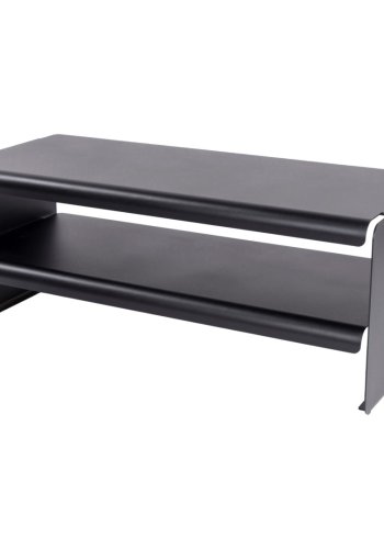 SPINDER DESIGN Onpa skostativ, m. 2 hyller - svart stl (B:71,5)