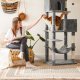 FEANDREA PCT162W01 Kradsetr� til Katte med Bl�dt Betr�k Gr� Bl�