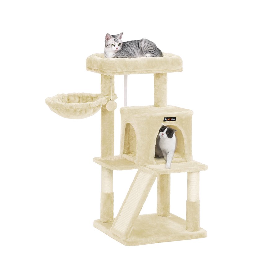 FEANDREA Kradsetr�, Kattet�rn, Bredere S�de til Store Katte, Beige PCT51M