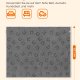 FEANDREA Vandt�t Hundet�ppe, Sherpa Fleece K�ledyrst�ppe til Miniaturehunde, Katte, 73 x 63 cm, S, Maskinvaskbar, Vendbar Hundesofabeskytter, Gr� PPB029G01