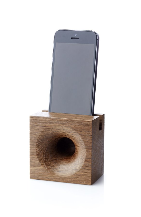 WE DO WOOD Sono Ambra Telefonhyttaler for smarttelefoner - rkt eik