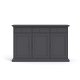 TVILUM Paris Sideboard 3 Türen + 3 Schubladen - ParcelMatt Grey Matt Grey