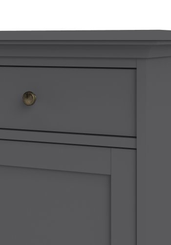 TVILUM Paris Sideboard 3 Türen + 3 Schubladen - ParcelMatt Grey Matt Grey