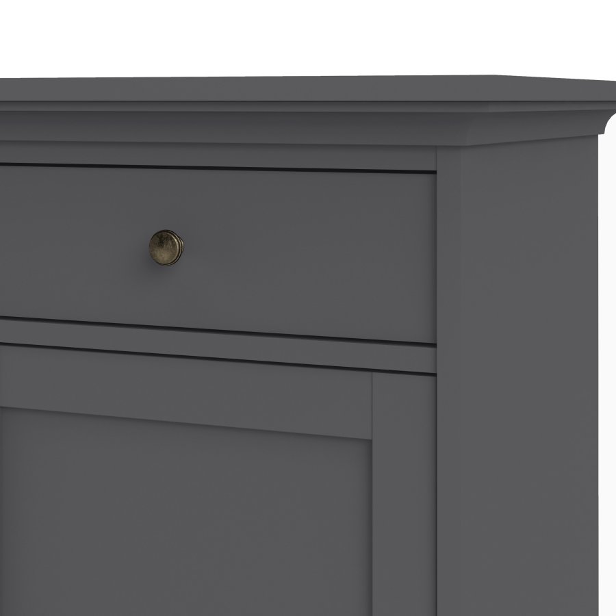 TVILUM Paris Sideboard 3 Türen + 3 Schubladen - ParcelMatt Grey Matt Grey
