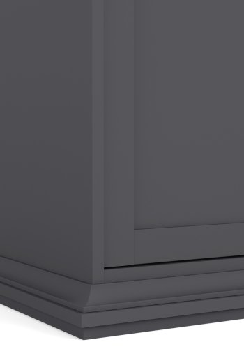 TVILUM Paris Sideboard 3 Türen + 3 Schubladen - ParcelMatt Grey Matt Grey