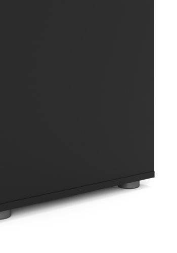 TVILUM Pepe Kleiderschrank 2 Türen - ParcelMatt Black Matt Black