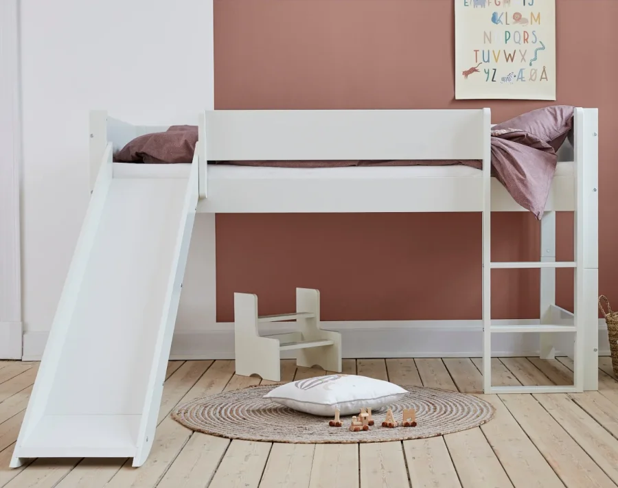 Manis-H Huxie barns�ng med rutschkana - 200 cm - 70x200