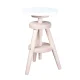 Manis-H Snurrstol med boktr�stomme - Sits: �30 cm H�jd: justerbar fr�n 50-70 cm