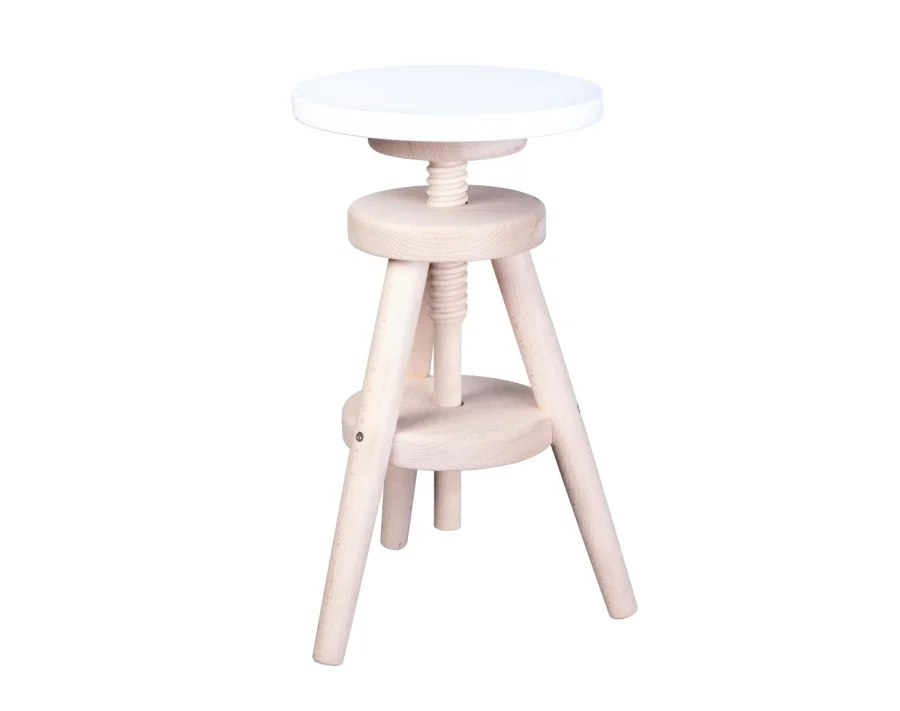 Manis-H Snurrstol med boktr�stomme - Sits: �30 cm H�jd: justerbar fr�n 50-70 cm