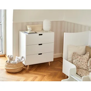 Manis-H Kommode mit 3 Schubladen - Ma�e: 70*70*42 cm (H*L*B)