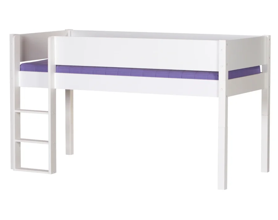 Manis-H Vilde Halvh�g s�ng med klassisk s�nggrind - 160 cm - 90x160