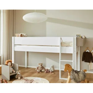 Manis-H Frej halvh�y seng med design sengehest - 200 cm - 90x200
