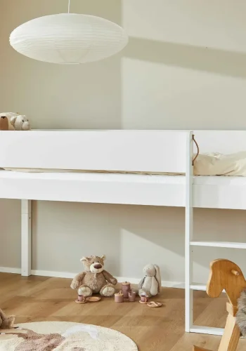 Manis-H Frej Halvh&ouml;g s&auml;ng med designs&auml;nggrind - 200 cm - 90x200