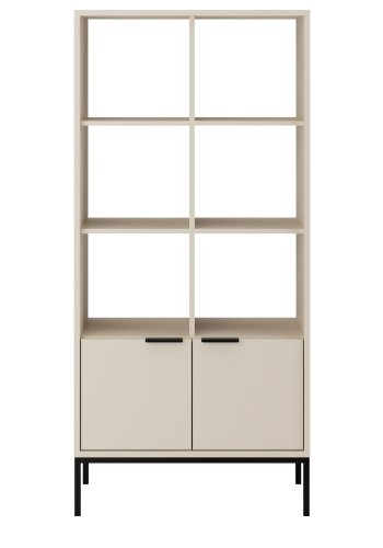 KOCOT Austin Bcherregal Kaschmir & Schwarz